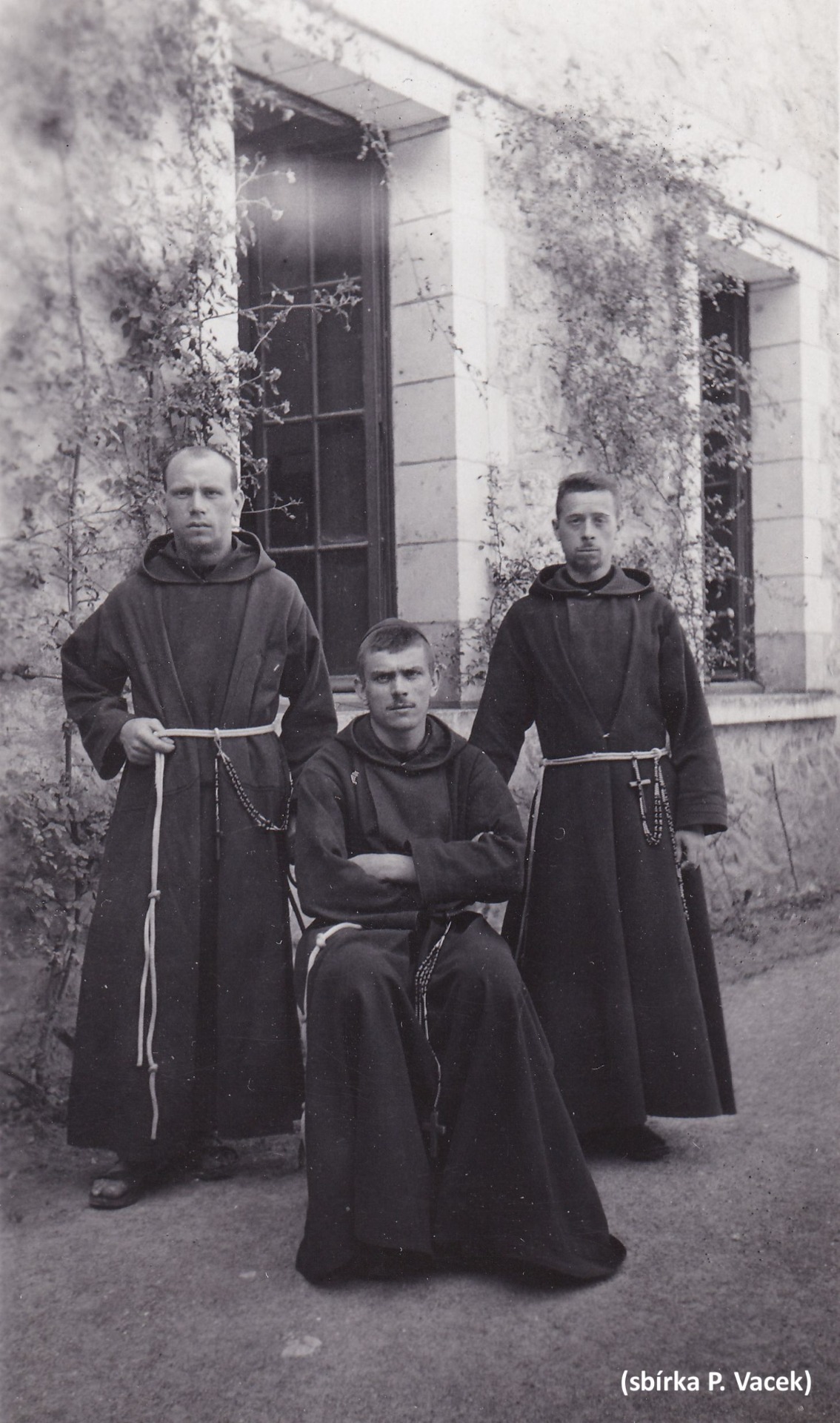 F. Carda mezi kapucíny.