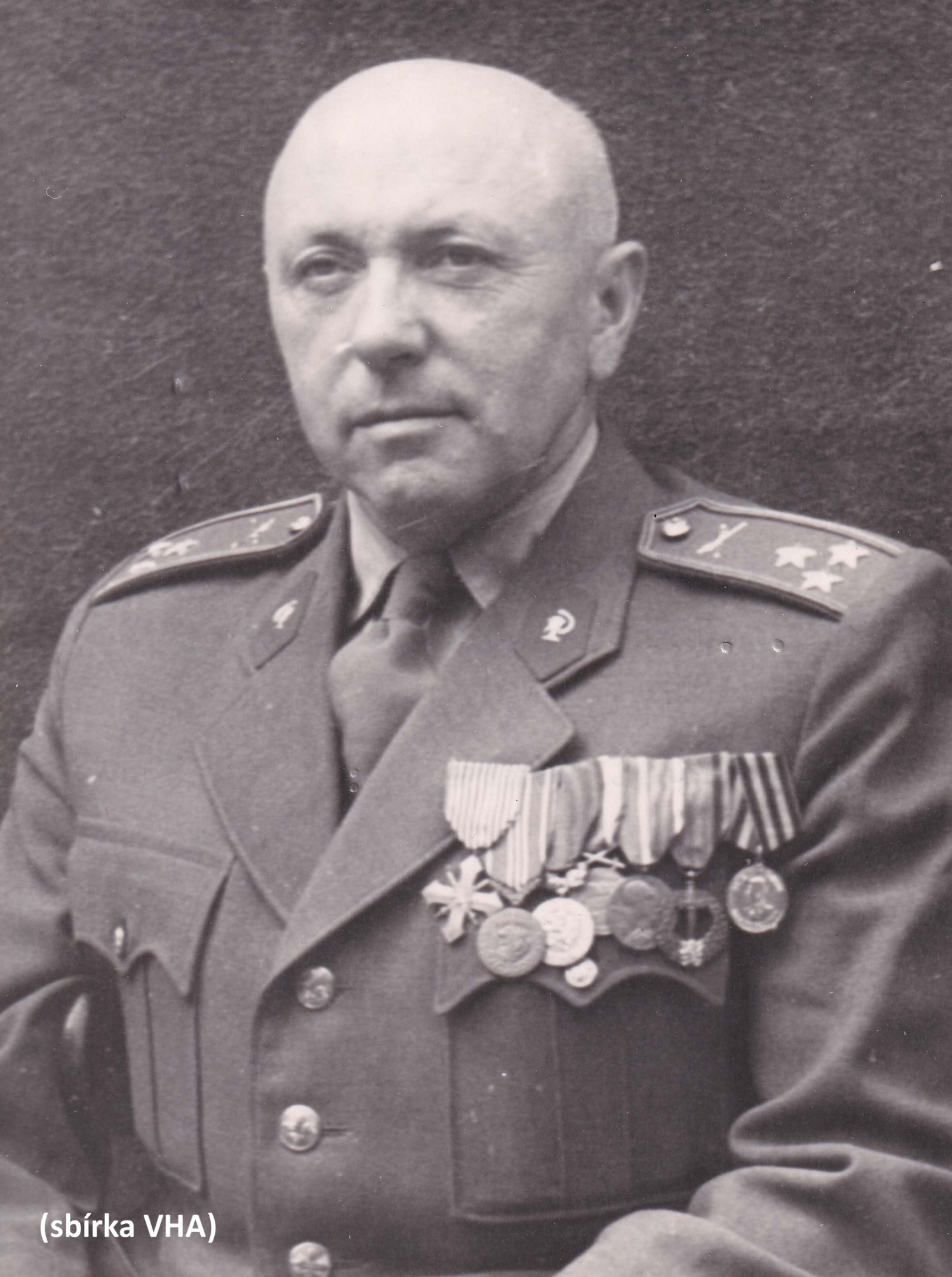Plk. J. Jeřábek v roce 1963