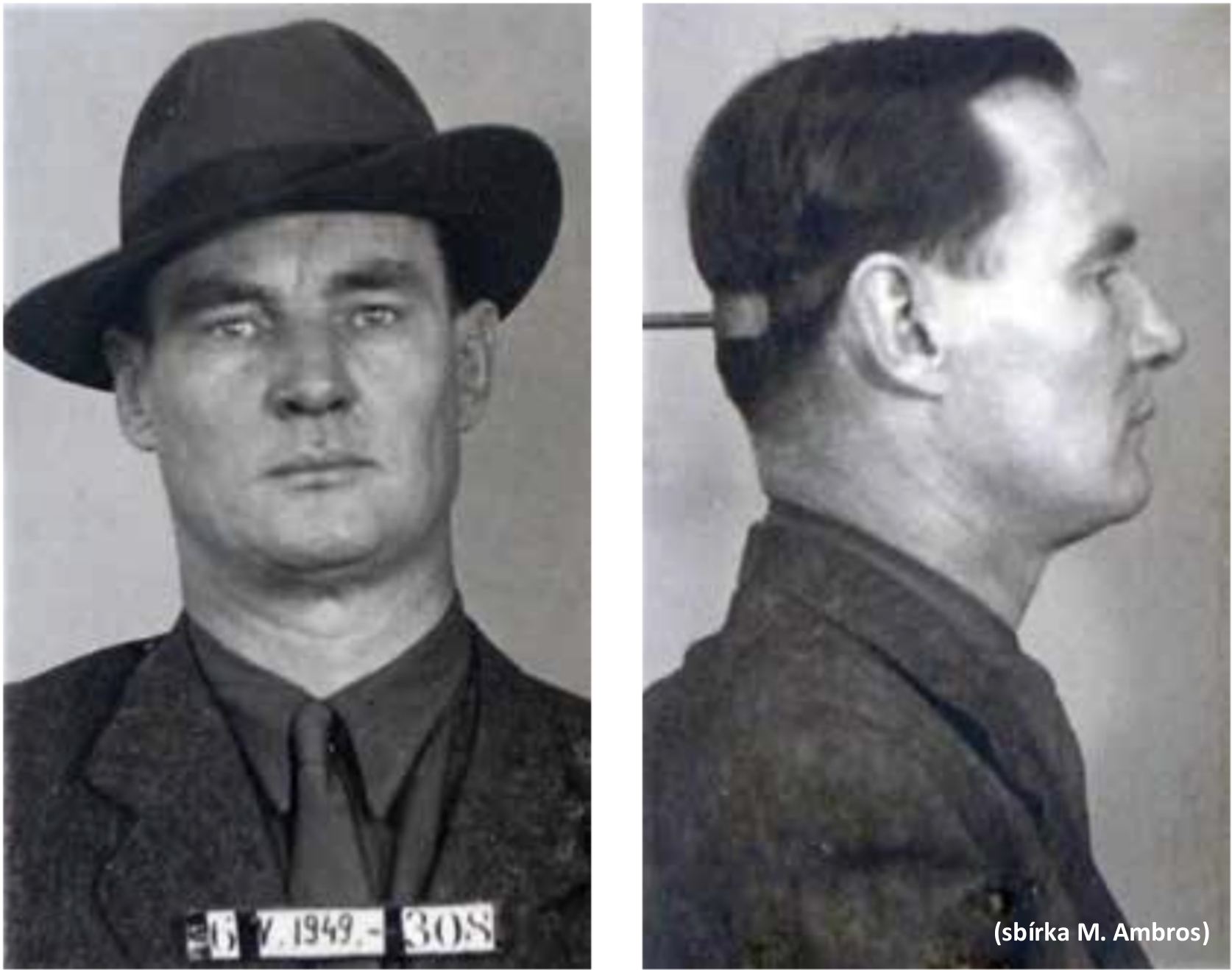 J. Kejda ve vyšetřovací vazbě 6. 5. 1949